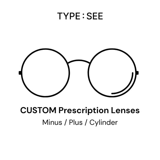 [PRE-ORDER] CUSTOM Prescription Lenses